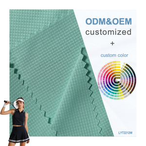Tissu en tricot soyeux lisse et liquide extensible dans les 4 sens pour vêtements de sport décontractés et vêtements - Product Image 1