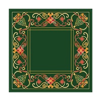 Tapis de jeu de mahjong en caoutchouc épaissi, antidérapant, insonorisant, imperméable, avec pieds pliables, style Noël, 80x80cm, motif personnalisé