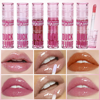 Vente Flash : Gloss à Lèvres Liquide Nacré Effet Miroir, Imperméable et Longue Durée, 6 Couleurs Scintillantes, Repulpeur de Lèvres, Végan et Non Testé sur les Animaux