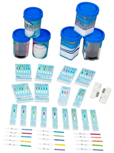 Test de dépistage multi-drogues urinaire à 22 paramètres : détection d'AMP, <span class=keywords><strong>OPI</strong></span>, MET, BZO, COC, THC, BAR, PCP, Tra, Ket, K2, Fyl, ETG, Kra et Xyl - Product Image 5