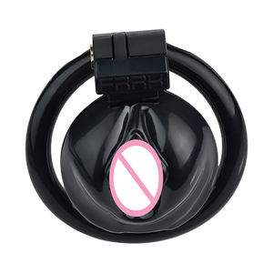 БДСМ-розовое мужское устройство целомудрия - Product Image 4