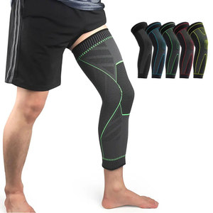 <span class=keywords><strong>Sport</strong></span> Football Basketball Longue Compression Genou <span class=keywords><strong>Mollet</strong></span> Soutien Brace Jambe Wrap <span class=keywords><strong>Mollet</strong></span> Manches Brace Pleine Longueur Jambe Manches - Product Image 1