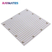 Raymates UL Flexible CCT Tunable 2700K + 6500K Blanc LED Feuille 300*300mm taille carrée pour la conception de l'éclairage