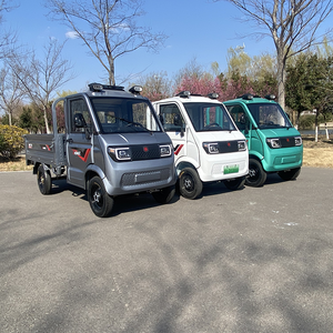 Véhicule de livraison de fret à quatre roues électrique direct d'usine Camionnette à carrosserie fermée à longue portée - Product Image 5