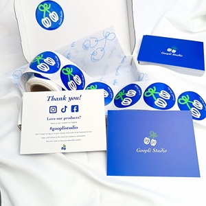 Cartes de remerciement de marque de haute qualité, cartes postales personnalisées imprimées recto-verso, cartes de remerciement professionnelles - Product Image 6