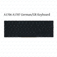 Clavier noir pour ordinateur portable A1706 A1707 UK RU FR SP GR pour Macbook Pro 13 ''A1706 15'' A1707 2016 2017 de remplacement testé