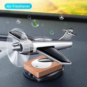 Diffuseur d'air frais pour voiture modèle avion solaire, longue durée, hélice rotative, sortie d'air, diffuseur d'arômes, ornement - Product Image 6