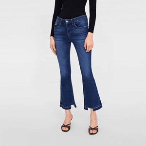 Bonne qualité design de mode récolte mini coupe femmes jeans - Product Image 2