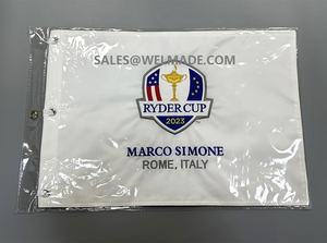 Por encargo RYDER <span class=keywords><strong>CUP</strong></span> 2012 MEDINAH Golf torneo Bandera bordada PGA Golf pin banderas - Product Image 6