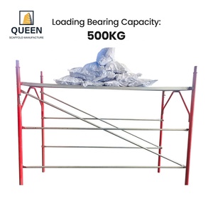 LINYI QUEEN <span class=keywords><strong>Impalcatura</strong></span> a telaio Walk Through H Facade Frame tipo italiana con perno ribaltabile forgiato, altezza standard - Product Image 3