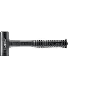 Mazo DE CARA blanda HALDER - 3379.050 BLACKCRAFT-con mango de tubo de acero a prueba de roturas cubierto de PUR y agarre ergonómico antideslizante - Product Image 1