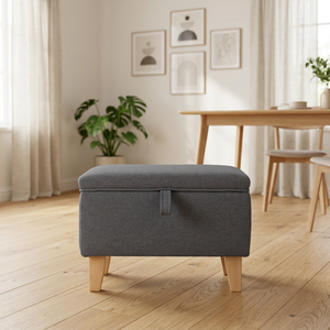<span class=keywords><strong>Banc</strong></span> ottoman capitonné Ainsley moderne avec couvercle à charnières et <span class=keywords><strong>rangement</strong></span>, tabourets pliables en tissu pour salon, <span class=keywords><strong>salle</strong></span> <span class=keywords><strong>de</strong></span> <span class=keywords><strong>bain</strong></span>, hôtel - Product Image 2