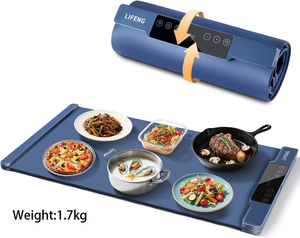 Bandejas de Aquecimento Rápido em Silicone Portáteis, Almofada Aquecedora de Alimentos, Tapete Elétrico para Aquecimento de Alimentos, Tapetes de Aquecimento em Silicone para Alimentos - Product Image 1