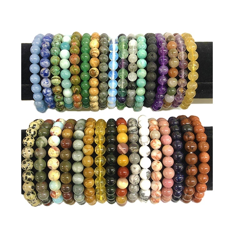 New Chinese Style 8mm Round Bead