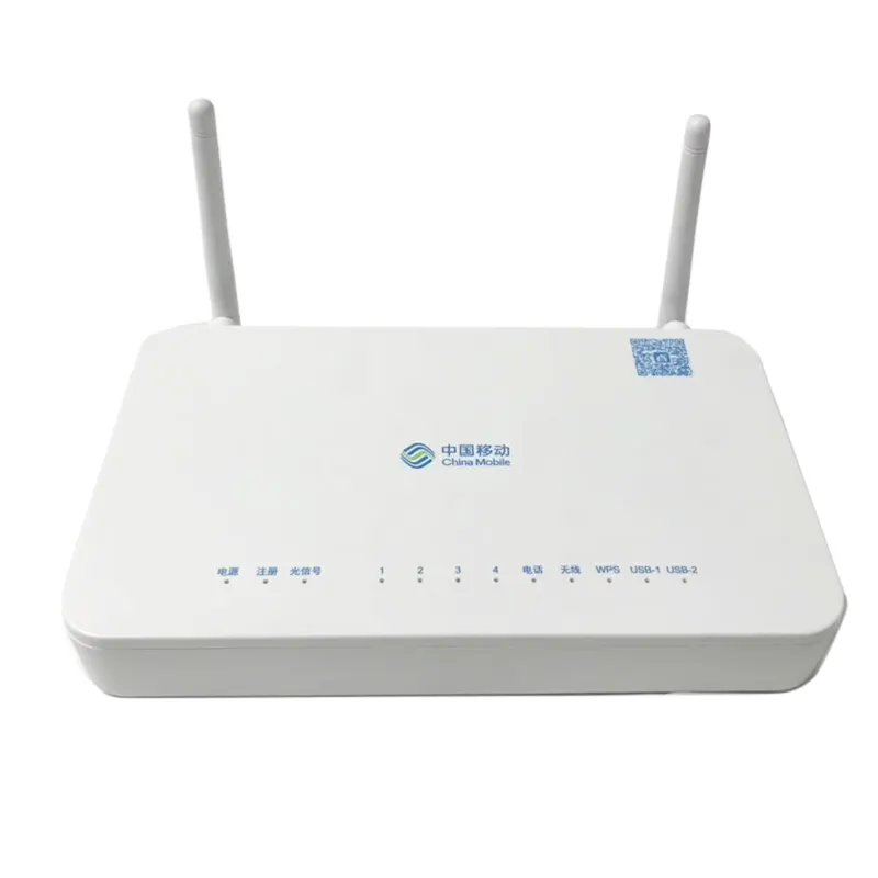 जेडटीई GPON ONU GPON ONT 4GE + 2USB + वाईफ़ाई + 1 बर्तन अंग्रेजी फर्मवेयर मॉडेम ZTE F673A V2