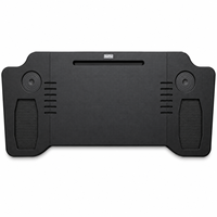 Table pliante pour voiture, plateau de siège, support portable pour ordinateur portable, support multifonctionnel stable pour volant, repas, travail, voyage