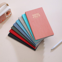 Kunden spezifisches A6 Pocket Daily Planner Mini-Notizbuch aus Leder mit tragbarem