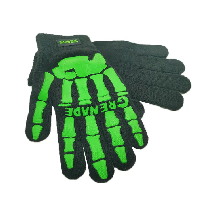 Trendy young trend phalanx gloves winter warmth customized gloves knitted cotton gloves
