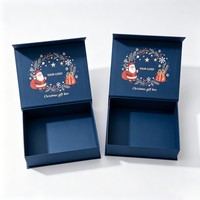 Boîtes cadeaux de Noël personnalisées avec logo, impression numérique, vente en gros de boîtes cadeaux de Noël, boîte cadeau cosmétique