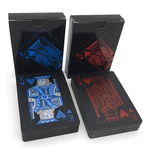 Flexible Plastic PVC Classic Trick Cards Waterproof Poker Playing Cards custom printing trading card game