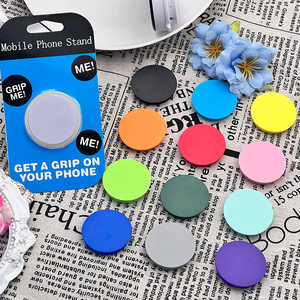JZ人気商品販促用ビジネスギフト携帯電話アクセサリーカスタム携帯電話用ポップソケット折りたたみ式携帯電話グリップ無地携帯電話グリップ - Product Image 3
