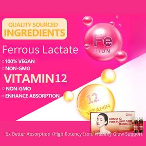 תמיכה חיסונית תוספת ברזל נוזלי, ויטמין <span class=keywords><strong>b12</strong></span> לטיפול דם - Product Image 4