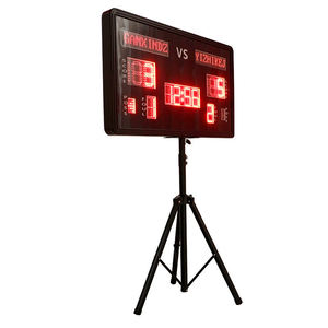 Sân bóng rổ chấm điểm thiết bị 1 Meter điều khiển từ xa LED kỹ thuật số <span class=keywords><strong>scoreboard</strong></span> cho multisports với tripod đứng - Product Image 3