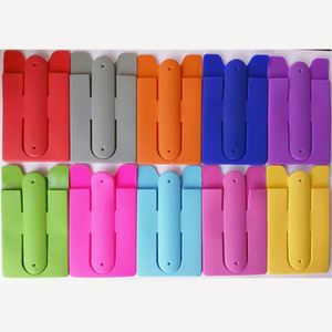 Soporte de Silicona para Teléfono Móvil con Logotipo Personalizado, Tarjetero, Ecológico, Adhesivo OEM, Soporte para Celular - Product Image 3