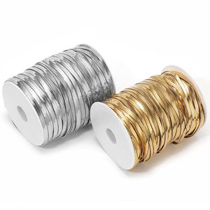 Stainless Steel 2-6mm Wide Blade Chain, Flat <b>Snake</b> Bone Chain,DIY Hip Hop Necklaces, Bracelets, Jewelry Accessories - Product Image 2