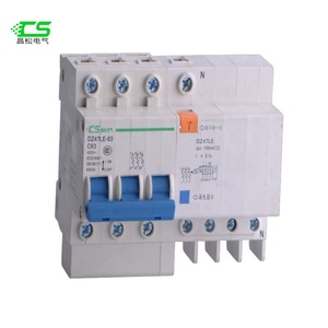 CNCSGK Rccb RCBO <span class=keywords><strong>DZ47LE</strong></span> Elcb เบรกเกอร์,เบรกเกอร์กันไฟรั่วสำหรับแผ่นดินโลกปัจจุบันเหลือ4P 16a 25a 32a 50a <span class=keywords><strong>32</strong></span> Amp - Product Image 3