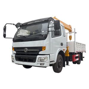 Mini Dongfeng <b>Crane</b> Truck 3 Ton 4 Ton 4x2 Truck Mounted Telescopic Arm <b>Crane</b> for Sale - Product Image 1