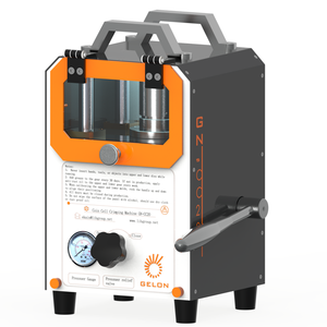 Mini sertisseuse d'étanchéité de cellules de bouton petite machine manuelle hydraulique de sertissage de cellules de pièce de monnaie - Product Image 1