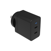 THEONE Fabrieks prijs 45W Gan Snellader Dubbele Type C Voor Elektronische Producten Mobiele Telefoon Aangepaste Logo Kleurenverpakking