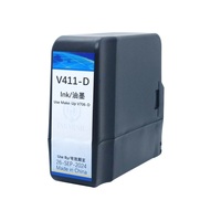 Alternative 750ml encre noire V401-D V410-D V411-D maquillage V701-D V705-D V708-D V720-D pour machine de codage VJ