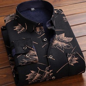 Chemises à carreaux chaudes d'automne et d'hiver pour hommes – Vêtements d'affaires de <span class=keywords><strong>soirée</strong></span> et de bureau de haute qualité – Hauts de mode masculins pour l'hiver – Vente en gros - Product Image 5