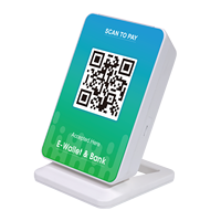 Affichage dynamique de code QR LCD de bureau Y80A de 2.4 pouces avec support de service technique manuel d'utilisation du SDK