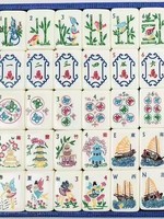 Tuiles de Mahjong Modernes en Cristal Naturel, Fabriquées à la Main, Style Américain, Numérotées en Anglais, Durables et Écologiques