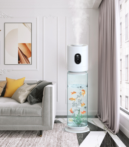 Máy Tạo Độ Ẩm Dung Tích Lớn Từ Xa IR Thông Minh Gia Đình Máy Khuếch Tán Máy Tạo Độ Ẩm Không Khí 2 Trong 1 Cho Bể Cá Với Đèn Ngủ LED 7 Màu - Product Image 6