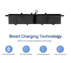 แบตเตอรี่แล็ปท็อป C42N2008สำหรับ <span class=keywords><strong>Asus</strong></span> <span class=keywords><strong>Zenbook</strong></span> <span class=keywords><strong>Pro</strong></span> <span class=keywords><strong>Duo</strong></span> <span class=keywords><strong>15</strong></span> OLED UX582 UX582L UX582LR XS74T UX582LR-BP1979R UX582LR-H2002R - Product Image 4