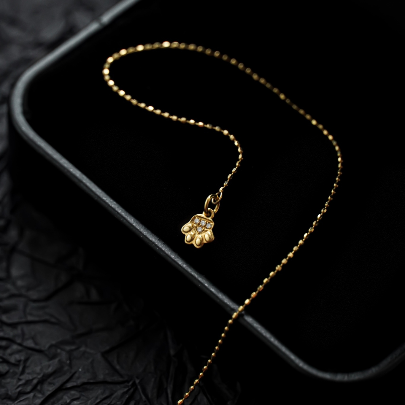 18k solid gold vancleef bracelet