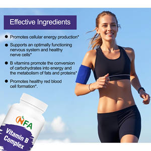 Cápsulas de Complejo Vitamínico B con Ácido Pantoténico Directamente de Fábrica, Apoya la Energía, la Vitalidad y la Cognición, Cápsulas para el Cerebro - Product Image 4