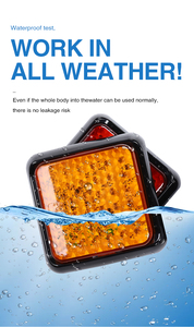 Luce Posteriore LED 3-in-1 LTL01RB/RC Certificata CCC/DOT/ECE |   Luce Posteriore + Stop + Indicatore di Direzione |   36 LED |   Doppia Tensione 12V/24V - Product Image 4