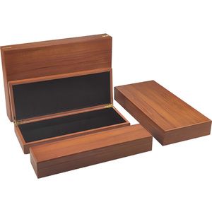 Boîte à couteaux rectangulaire en <span class=keywords><strong>bois</strong></span> naturel, artisanale, <span class=keywords><strong>de</strong></span> luxe, personnalisable avec logo gravé, vente en gros - Product Image 1