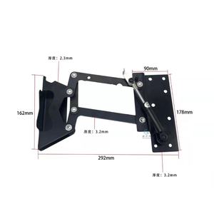 Yuehuachen Coffee <b>Table</b> <b>Folding</b> Height Adjuster Steel 292mm X 178mm Space Saving Hardware Accessory - Product Image 1