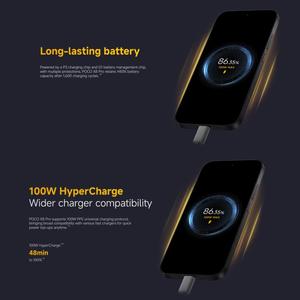 Xiaomi X8 poco Pro 8GB + 512GB 6.59 inch hyperos 3 OCTA-core 100W ชาร์จเร็ว50MP 5G สมาร์ทโฟน dropshipping - Product Image 6