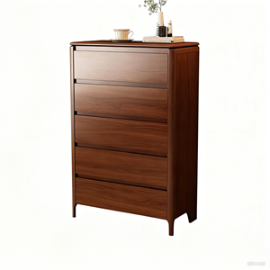 <span class=keywords><strong>Commode</strong></span> à 5 tiroirs de style classique chinois, design oriental intemporel, robuste, durable, facile à nettoyer, idéale pour les maisons modernes et classiques - Product Image 5
