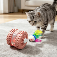 Jouet pour chat d'intérieur, balle électrique à roulement automatique, rechargeable par USB, activée par le mouvement, multicolores, moderne et élégant, fabriqué directement en usine