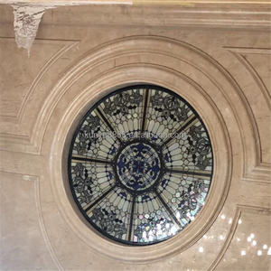 Customize Double Sided Glazing Stained Glass China Tiffany Technique Durable Lighting for Villa Hall Dinning Room - Product Image 2