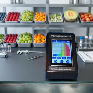 Espectrofotómetro de Color Sensegood para Agricultura, Frutas, Verduras, Cítricos, Tomate, Índice de Maduración, Prueba CCI, 1 Año - Product Image 2