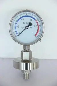 Manometer flüssigkeitsgefülltes stoßfestes Druckmessgerät